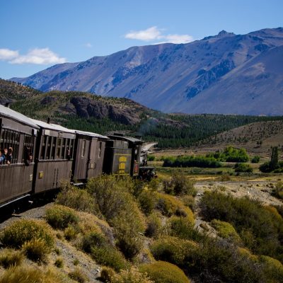 Scenic,Train,Ride,Through,Patagonian,Mountains