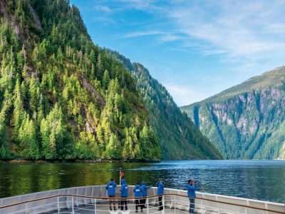 Cruising through the Misty Fjords National Monument, Ketchikan, Alaska